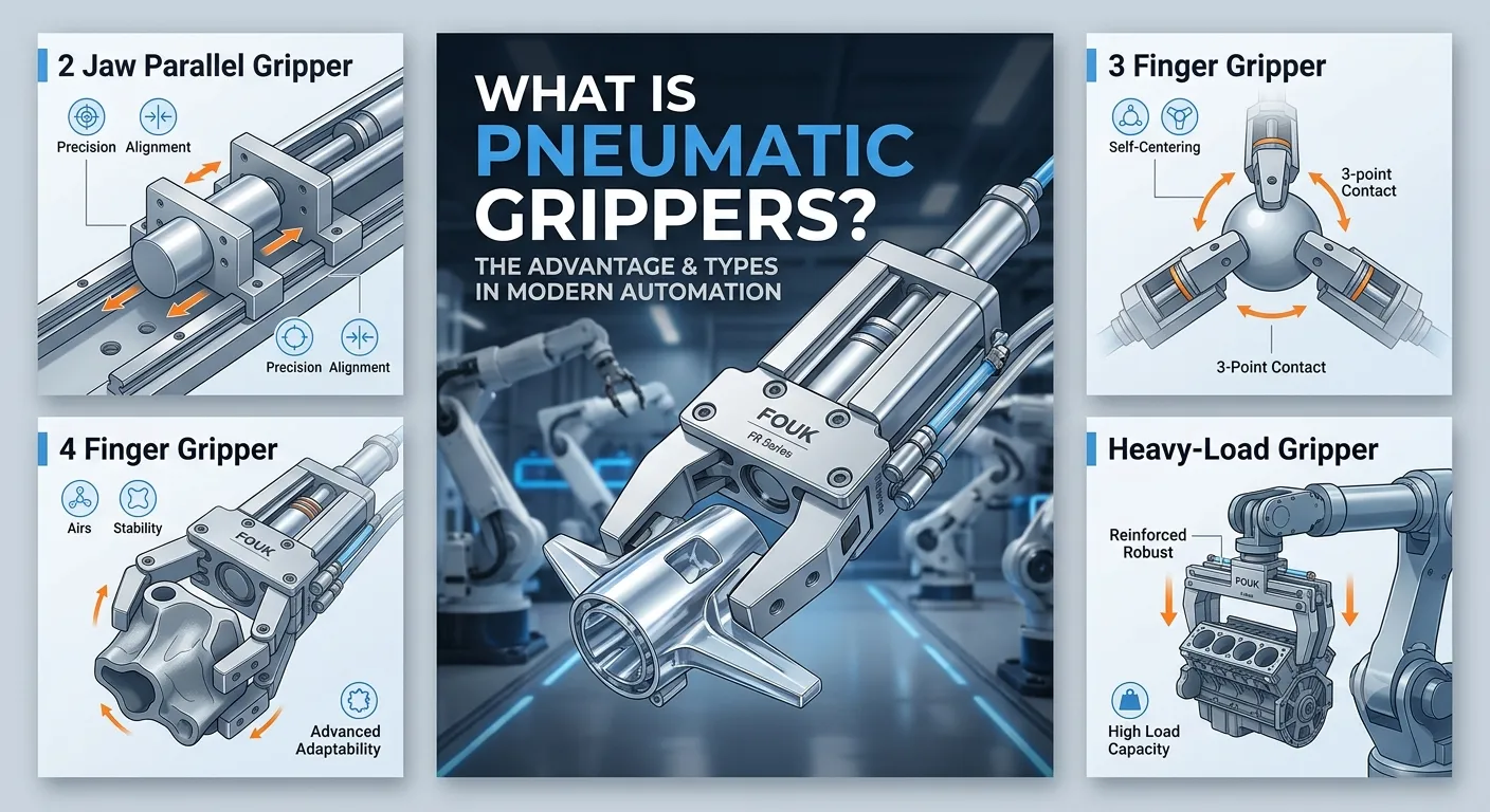 what is pneumatic grippers?