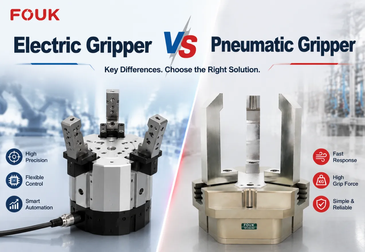 Electric Gripper vs Pneumatic Gripper