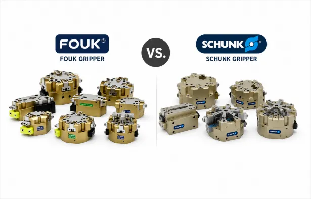 Why FOUK Pneumatic Grippers Can Perfectly Replace the SCHUNK PGN-plus Series