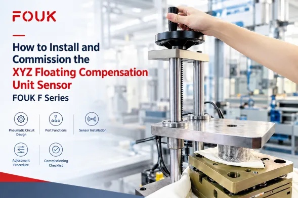 How to Install and Commission the XYZ Floating Compensation Unit Sensor | FOUK F Series