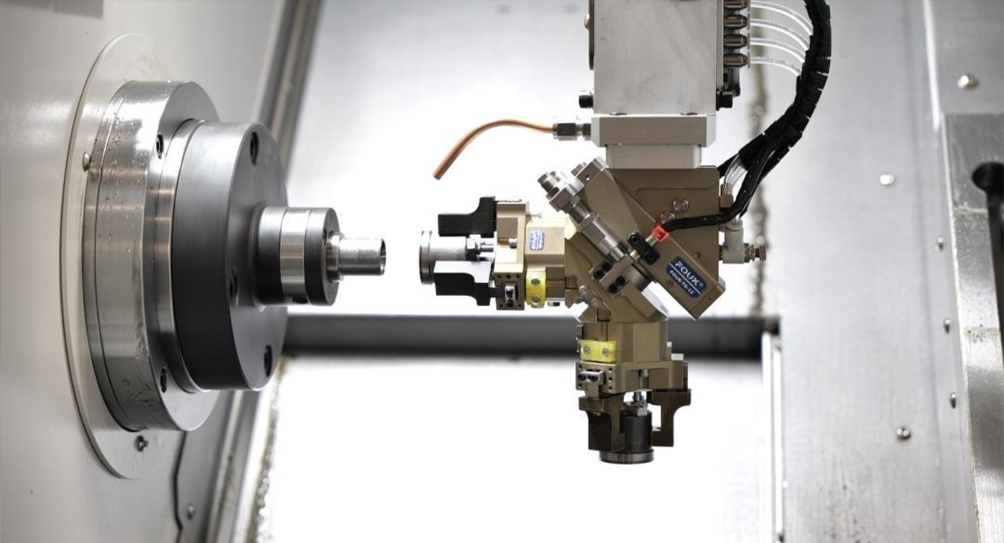 Figure 3. Example of a three-finger gripper used in a machine-tool handling system
